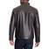 Michael Kors Men's Perforated Faux Leather Moto Jacket - Espresso