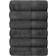 Quba Linen Hotel & Spa Bath Towel Grey (121.9x61cm)