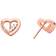 Michael Kors Luxe Brilliance Earrings - Rose Gold/Transparent