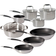 Stoven Soft Touch Induction Cookware Set with lid 8 Parts