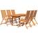 vidaXL 3079638 Ensemble repas de patio, 1 Table incluse 6 Chaises