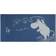 Finlayson Moomin Bath Towel Blue (140x70cm)