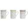 Dkd Home Decor - Taza 28cl 3pcs