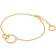 Pernille Corydon Double Twisted Bracelet - Gold