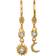 Maanesten Ember Earrings - Gold/Labradorite