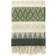 Klippan Yllefabrik Freja Coperta Bianco, Verde (200x130cm)
