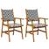 vidaXL 316249 2-pack Havestol