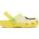 Crocs Kid's Ron English x Classic Party Animals Zebra Lemon Clog - Lemon/Multi-Color