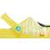 Crocs Kid's Ron English x Classic Party Animals Zebra Lemon Clog - Lemon/Multi-Color