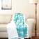 Lush Decor Elephant Parade Blankets White, Blue (152.4x127cm)