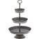 Deco 79 Galvanized 3 Tiered Server Cake Stand