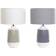 Dkd Home Decor Porslin Bordslampa 53cm 2st