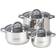 Maestro - Cookware Set with lid 6 Parts