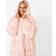 Dreamscene Tie Dye Pastel Hooded Blankets Pink (182.9x86.4cm)