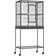 Pawhut Rolling 32"L Bird Cage w/ Storage Shelf