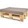 Fritab Pallet Stolehynde Beige (120x80cm)