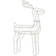 Star Trading Tubby Deer Julbelysning