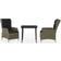 vidaXL 3099667 Essgruppe, 1 Tisch einschl. 2 Stühle