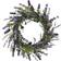 Nearly Natural Lavender Wreath Purple