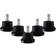 L33T Anti Glides Black Bordsben 2.2cm 5st