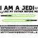 RoomMates I Am A Jedi Headboard Glow in the Dark Peel & Stick Giant Wall Decals