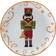 Certified International Holiday Magic Nutcracker Dessert Plate 22.86cm 4pcs