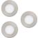 Eglo Fueva - Z Ceiling Flush Light ∅ 8.6cm 3pcs