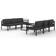 vidaXL 3107805 Loungesæt, 1 borde inkl. 6 sofaer