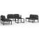 vidaXL 3107803 Lounge-Set, 1 Tisch einschl. 6 Sofas