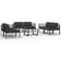 vidaXL 3107801 Lounge-Set, 1 Tisch einschl. 6 Sofas