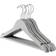 Harbour Housewares Kids Coat Hangers with Trouser Bar & Notches 10-pack