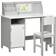 Homcom Kids Table & Chair Set w/ Whiteboard