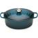 Le Creuset Deep Teal Signature Cast Iron Oval avec couvercle 4.1 L