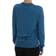 Dolce & Gabbana Blue Silk Love is Pullover Women's Sweater