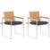 vidaXL 3061539 2-pack Havestol