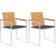 vidaXL 3061539 2-pack Havestol