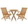 vidaXL 3087187 Ensemble repas de patio, 1 Table incluse 2 Chaises