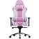 Cepter Rogue Fabric Gaming Chair - Pink/White