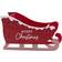 Ginger Ray Sleigh for Christmas Presents Julpynt 28cm