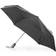 Totes Titan Auto Open Close Umbrella -Black/White Swiss Dot