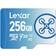 LEXAR FLY microSDXC Class 10 UHS-I U3 V30 A2 160/90 MB/s 256GB