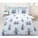 MCU Starry Penguins Bed Set 53.1x78.7"