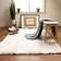 Super Area Rugs Serene Silky Faux Fur White 36x60"