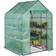 VonHaus Walk In Greenhouse Edelstahl PVC-Kunststoff