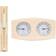 vidaXL 2 in 1 Sauna Hygrothermograph