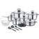 Royalty Line Pot set Set med lock 18 delar