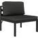 vidaXL 49231 Lounge-Set, Tisch einschl. 4 Sofas