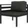 vidaXL 3107778 Lounge-Set, 1 Tisch einschl. 4 Sofas