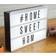 Argos Home Light Up Message Notice Board 33.6x25.2cm