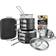 Granitestone Stackmaster Cookware Set with lid 15 Parts